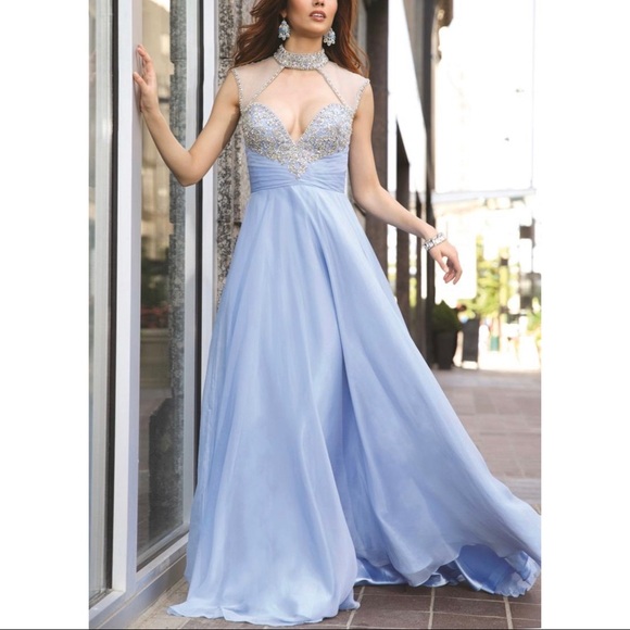 Jovani Gown Light Blue - Picture 1 of 3